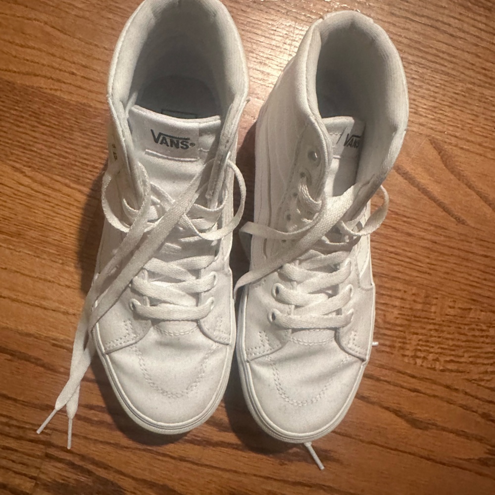 Platform Vans like new